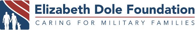 Logo of Elizabeth Dole Foundation Caring for Military Families